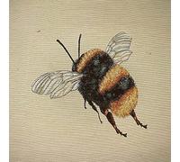 Tapestry Woven Fabric Material for Upholstery Curtains Bumble Bees (Per Panel)