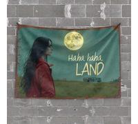 Tapestrys Full Moon Night: Journey to Haha Land Tapestry Tapsterys Wall Vintage Decor(75X100CM)