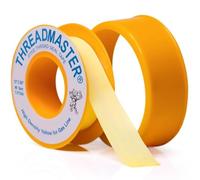 TAPEWELL Yellow Gas Pipe Thread Sealant Tape - Pack of 1-260" Length 1/2" Width Thread Seal Tape - for Propane, Natural Gas, and More
