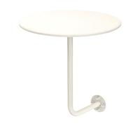 TapferBahn Wall-mount L-shaped Coffee Table,Wall Mounted L Shaped Outdoor End Table,Round Pub Table,Breakfast Bar Table,Leisure Coffee Tea Table,for Bubble Tea Shop,Bakery,Coffee House,Dining Room