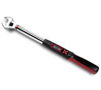 Tapha Tools Adjustable Digital Torque Wrench 5-99.5 ft-lbs (6.8-135 N-m) Torque Range, 5-30 mm Adjustable Jaw, LED and Buzzer Notification, Preset Memory, ISO 6789 Tested and Calibrated