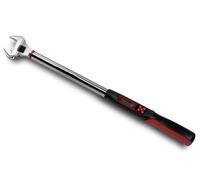 Tapha Tools Adjustable Digital Torque Wrench 7.4-147.5 ft-lbs (10-200 N-m) Torque Range, 10-41 mm Adjustable Jaw, LED and Buzzer Notification, Preset Memory, ISO 6789 Tested and Calibrated