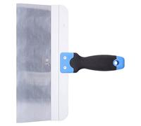 Taping Knife, Putty Knife Ergonomic Wider Blade Long Service Life Fatigue Reduce Corrosion Resistant for Home Improvement (12in 300mm)