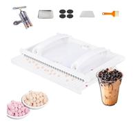 Tapioca Pearl Maker Machine, Stainless Steel Striper for Homemade Boba and Taro Balls