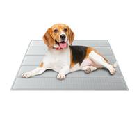 Tapis De Refroidissement Pour Chien - Cooling Dog Mat | Pet Cats Ice Cooler Pads | Pet Mat Pad Coussin | Tapis Rafraîchissant Chat | Tapis Refroidissant Petit Chien | Tapis Rafraichissant Argent Glace