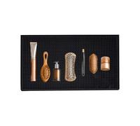 Tapis de Station de Coiffeur | Tapis De Service De - Flexible Protection pour Comptoir - Pour Ciseaux, Tondeuses et Outils de Coiffure