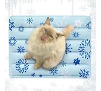 Tapis Rafraîchissant Pour Animaux, Rafraîchissant Anti-Griffes Pour Chat et Chien Coussin de Sol | CoussinTempérature Contrôlée Pour Toutes Tailles d'Animaux Résistant aux Chaleurs Extrêmes et