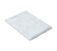 Tapis Rafraîchissant Pour Chat Tapis De Refroidissement En Soie Glacée Pour L'Été Et La Canicule Lit Fraîcheur Lavable Et Antidérapant Pour Chatons Et Petit Chien (Grey, 60x50cm)