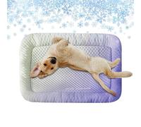 Tapis Rafraîchissant Pour Chien - Refroidissant Réutilisable Pour Animaux De Compagnie, Anti-Dérapant, Portable, Idéal Pour Chien, Chat, Été, Canicule, Protection Thermique, Facile À Nettoyer,