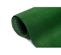TAPISO Magic Forest Artificial Fake Grass Mat Anti Slip Dark Green Indoor Outdoor Waterproof Resistant 100 x 200 cm (3ft3 x 6ft7)