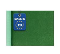 TAPISO Pemba Artificial Grass Fake Lawn Short Pile 2 mm Mat Anti Slip Green Durable Waterproof Resistant Indoor Outdoor Size - 200 x 520 cm (6ft7 x 17ft1)