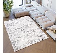 TAPISO Sky Area Rug Abstract Flecked Brick Multicolour Light Dark Grey Modern Living Room Bedroom Nursery Durable OEKO-TEX Carpet Size - 300 x 400 cm (9ft10 x 13ft1)