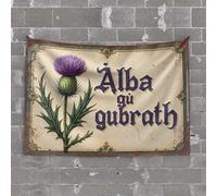 Tapistreys for Room Thistle Emblem: Scotland'S National Symbol of Strength and Indepe Tapestry Coquette Room Decor Beer Decor(100X150CM)