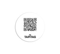 TAPiTAG NFC QR Slim Business Card Phone Tag (White)