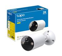 Tapo [2024 New C410 Outdoor/Indoor Battery Wi-Fi Camera, 2K 3MP, 6400mAh, AI Person Detection, Color Night Vision, No Hub Required, Solar Panel Compatible