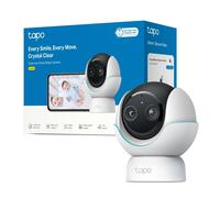 Tapo C840 2K 4MP Dual-Lens Baby Monitor,360° Baby Tracking Security Camera, HD Night Vision,AI Detection Indoor Cameras House Security,Sleep Analysis,Alexa,Google Home,Flexible Storage,No Monthly Fee