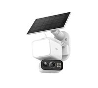 Tapo 2K Dimmable Floodlight Security Camera Outdoor Wireless w/Solar Panel, Pan/Tilt, 360º AI Tracking, Free Person/Vehicle Detection, Works w/Alexa and Google Home, SD/Cloud, C615F KIT