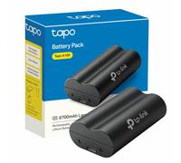 Tapo A100 Battery Pack, 6700mAh Rechargeable Lithium Battery, Quick Release