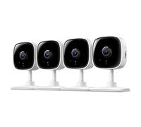 Tapo by TP-Link 1080P Indoor Security Camera for Baby Monitor, Pet Camera w/Motion Detection, 2-Way Audio Siren, Night Vision, Cloud & SD Card Storage, Works w/Alexa & Google Home, C100(4-Pack)