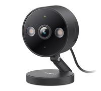 Tapo by TP-Link 2K QHD Security Camera Indoor/Outdoor, Color Night Vision, Free Person/Pet/Vehicle Detection, Baby Monitor, Local/Cloud Storage, IP66, Dual-Spotlight, Black(C121)