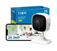 Tapo C110 2K 3MP Indoor Camera House Security Camera, WiFi Camera, No Monthly Fee, AI Detection, Dog Puppy Camera, Baby Camera Monitor, 2-way Talk,