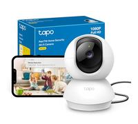 TP-Link Tapo Pan/Tilt Smart Security Camera, Indoor CCTV, 360° Rotational Views, Works with Alexa&Google Home, No Hub Required, 1080p, 2-Way Audio, Night Vision, SD Storage, Device Sharing(C200)