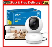 Tapo C210 2K Indoor Security Camera Pan Tilt WiFi - AI Detection