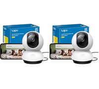 Tapo C220 2K Pan/Tilt Indoor Camera, WiFi Security Camera, AI Detections, Customizable Privacy Mode, 2-Way Audio, Night Vision, Cloud and Local Storage, Works With Alexa and Google, No Monthly Fee