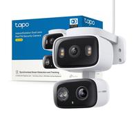 Tapo C246D 2K 3MP Dual-Lens Pan/Tilt Security Camera - White
