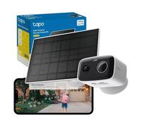 Tapo C400 KIT Solar Battery Outdoor Security Camera Wireless CCTV Camera | Solar Powered, 180-Day Battery Life, Color Night Vision, AI Person Detection, Two-Way Audio, IP65, No Monthly Fee, Alexa