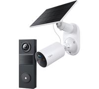 Tapo C410 KIT Solar Camera and Tapo TD20 Doorbell Solar Security Bundle - Multi Colour, Multi Colour