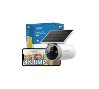 Tapo C465 4K 8MP UHD Security Camera Outdoor Wireless, All-in-One Solar Security Camera, Starlight Colour Night Outdoor Camera,AI Detection,IP65,No Hub Required CCTV,Alexa,Google Home,No Monthly fee