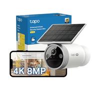 Tapo C465 4K 8MP UHD Security Camera Outdoor Wireless, All-in-One Solar Security Camera, Starlight Colour Night Outdoor Camera,AI Detection,IP65,No Hub Required CCTV,Alexa,Google Home,No Monthly fee
