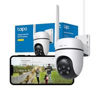 Tapo C501GW Pan/Tilt 4G LTE Outdoor Security Camera, No WiFi Needed, 1080P Full HD, 360° Motion Tracking, No Monthly Fee, AI Detection, Starlight Colour Night Vision, Dual Mode 4G SIM card or PoE