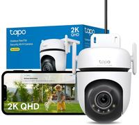 Tapo C520WS 2K 4MP Pan/Tilt Outdoor Security Camera CCTV Camera | Starlight Col