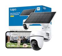 Tapo C610 KIT 2K 3MP Solar Security Camera Outdoor Wireless,Smart Tracking Security Camera,Colour Night Outdoor Camera,360°AI CCTV,IP65,No Hub,Alexa,Google Home,Flexible Storage,No Monthly fee