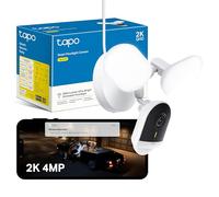 Tapo C720 2K 4MP Floodlight Outdoor Security Camera QHD CCTV Camera Wi-Fi | 2800-Lumen, 270° Motion Zone, AI Person/Pet/Vehicle Detection, IP65, Custom Alarm, Two-Way Audio, No Monthly Fee, Alexa