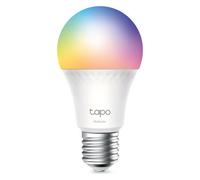 Tapo L535E E27 Smart Bulb, Alexa Light Bulb, Matter-Certified, Multicolour, 8.6W (75W), Auto Schedule and Timer, Away Mode, Dimmable, Energy Monitoring, Voice Control Via Alexa and Google Assistant