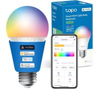 Tapo L535E Matter Smart Bulb E27 - 8.6W, 1055 lm, Dimmable & Tunable, Energy Monitoring, Works with Apple HomeKit, Alexa & Google