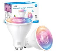 Tapo L630(2-Pack) GU10 Smart Bulb Multicolour Dimmable LED Light Bulb | 16M Colours, 2200-6500K, Dimmable, Schedule & Timer, Works with Alexa & Google, App Control, No Hub Required