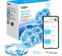 Tapo L900-10 LED Strip Light 10m (2x5m), Multicolour Led Lights for TV Bedroom, Smart Lighting Controls, Voice Control with Alexa & Google, Flexible Installation, Schedule & Timer