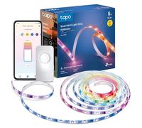 Tapo L920-5 5m Smart LED Strip Light RGBIC Music Sync WiFi LED Lights | 50 Colour Zones, Music Sync, IP44, Cuttable, Works with Alexa & Google, App Control, No Hub Required