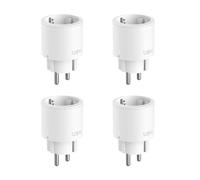 Tapo Nano WiFi Connected Socket, Consumption Tracking, 16A Type F, Compatible with Alexa and Google Home, Control Radiator, Heating, Energy Saving, Voice Control, Tapo P115 (4-Pack)