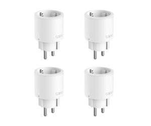 Tapo Nano WiFi Connected Socket, Consumption Tracking, 16A Type F, Compatible with Alexa and Google Home, Control Radiator, Heating, Energy Saving, Voice Control, Tapo P115 (4-Pack)