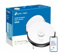 Tapo Robot Vacuum, Ultra Strong 4200Pa Suction Robot Vacuum Cleaner, Quiet, 3-Hour Continuous Cleaning, Self-Charging Robotic Vacuums, Cleans Hard Floors to Carpets,Works with Alexa&Google RV30C