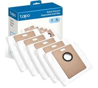 Tapo RVA202, Disposable Dust Bag, Robot Vacuum Disposable Dust Bag (5 Pcs), Compatible RV30 Max Plus RV20 Max Plus, White