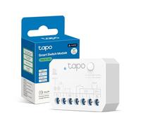 Tapo S110E 10A WiFi and Bluetooth Smart Relay Switch,Shutter Light Boiler Control with Usage Monitoring,Dry and Wet Contact,Matter Compatible,App Control,Alexa,Google Home,No Hub Required,Compact Size