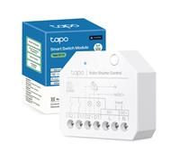 Tapo S112 6A 2 Channel WiFi and Bluetooth Smart Relay Switch,Shutter and Light Control with Power Consumption, Matter Compatible,Remote Control via A