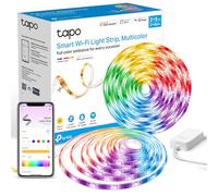 Tapo Smart LED Strip Light, 2x5m, Wi-Fi App Control RGBW Multicolour LED Light Strips, PU Coating, Works with Alexa & Apple HomeKit, Suitable for TV Kitchen DIY LED Lights for Bedroom L930-10