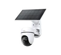Tapo Solar-Powered Pan/Tilt Outdoor Security Camera Kit, Wireless, 2K 3MP, 360° AI Tracking, No Monthly Fee, Person/Vehicle Detection, Color Night Vision, SD/Cloud Storage, Works w/Alexa & Google Home